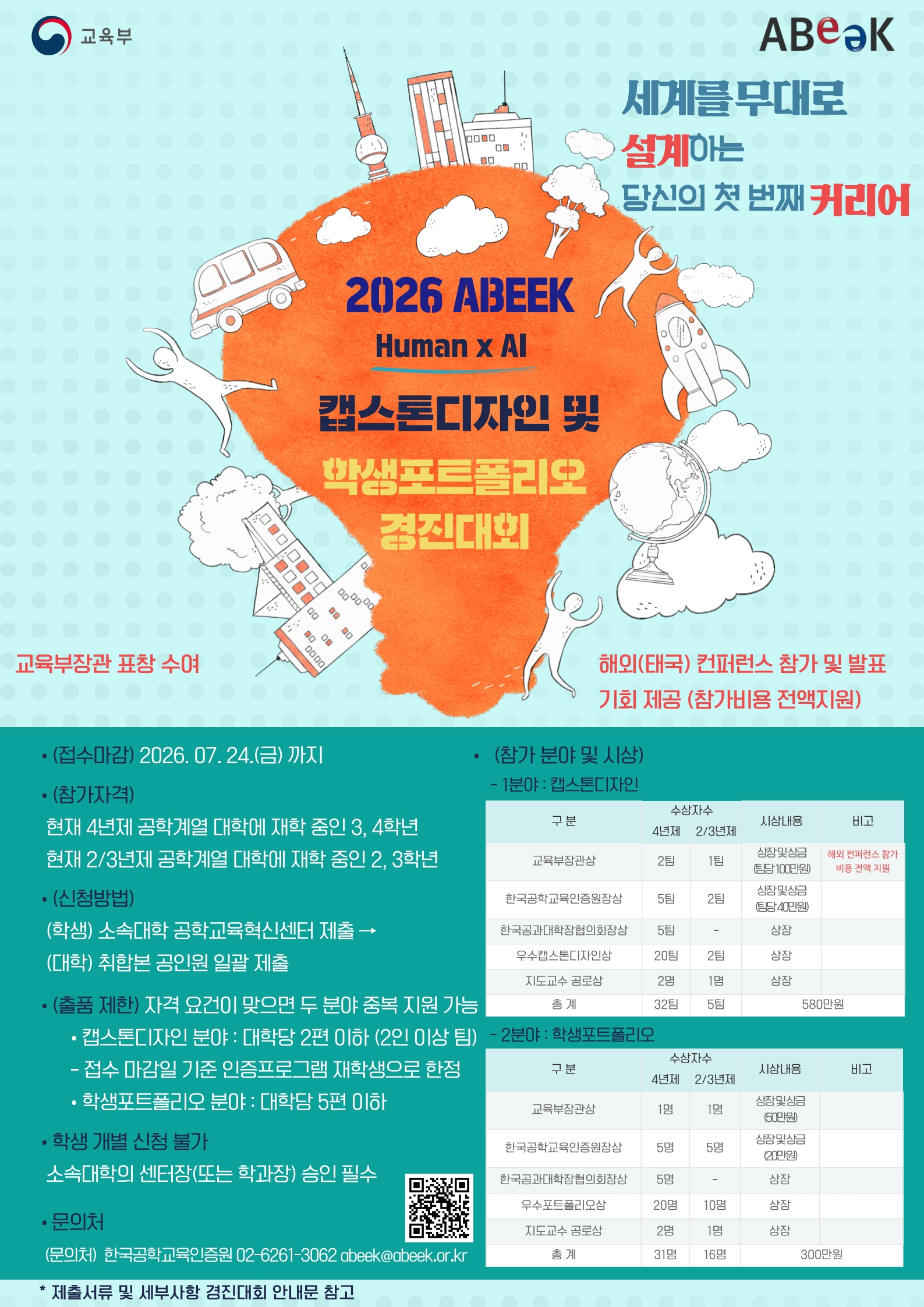 수상, 동국대학교, 정보통신공학과, 공학인증, 공모전